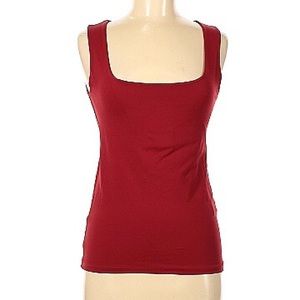 Zara Basic Tank Top RED SIZE SMALL